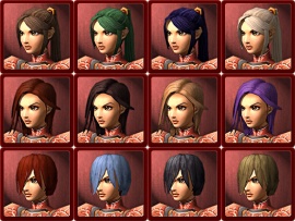 Referências de penteados: Ninja · Feminino