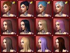Referências de penteados: Xamã · Feminino